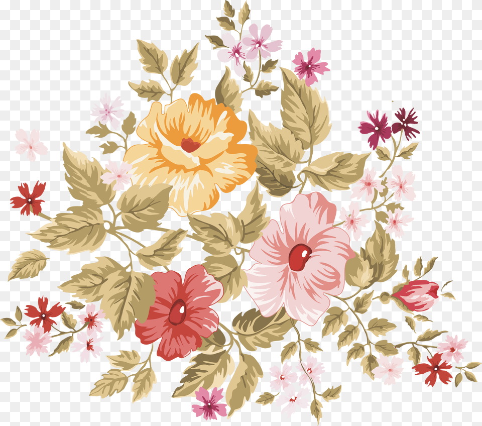 Chrysanths, Art, Floral Design, Graphics, Pattern Png