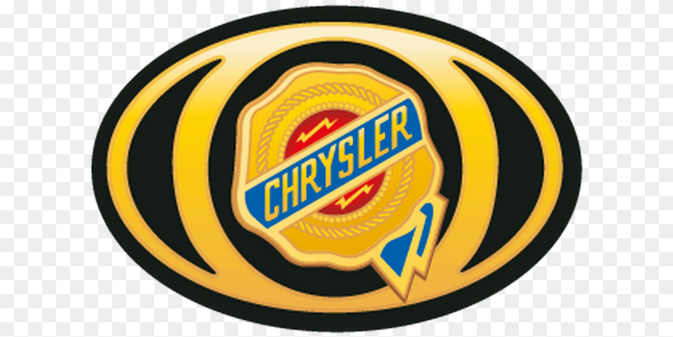 Chrysler Logo Sticker Chrysler Logo, Badge, Symbol, Emblem Free Png