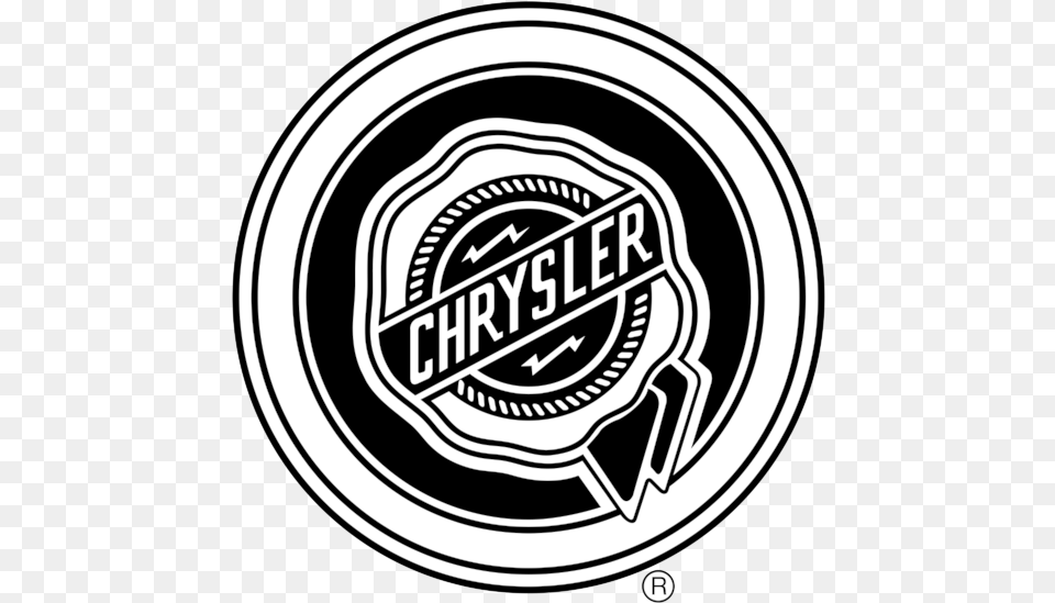 Chrysler Logo Transparent Svg Circle Labyrinth, Emblem, Symbol Free Png Download