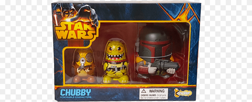 Chubby 3 Pack Boba Fett Star Wars, Helmet, Adult, Female, Person Png Image