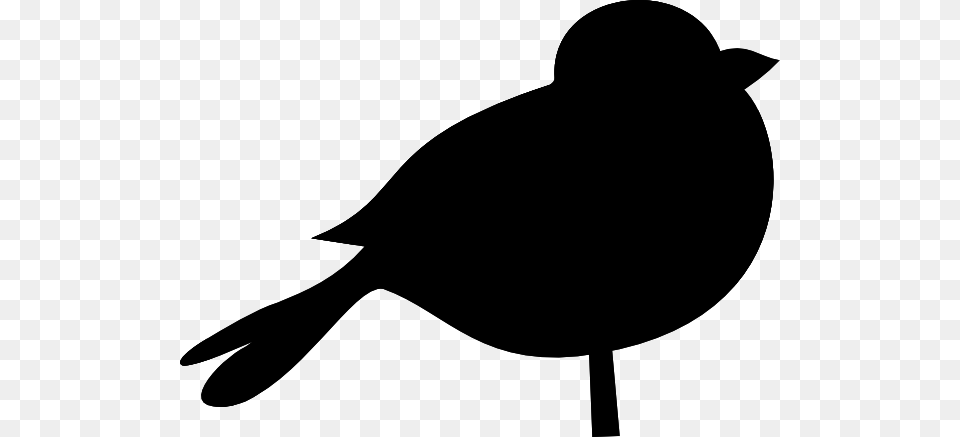 Chubby Bird Bird Bird Clipart Bird And Clip Art, Silhouette, Stencil, Animal, Blackbird Free Transparent Png