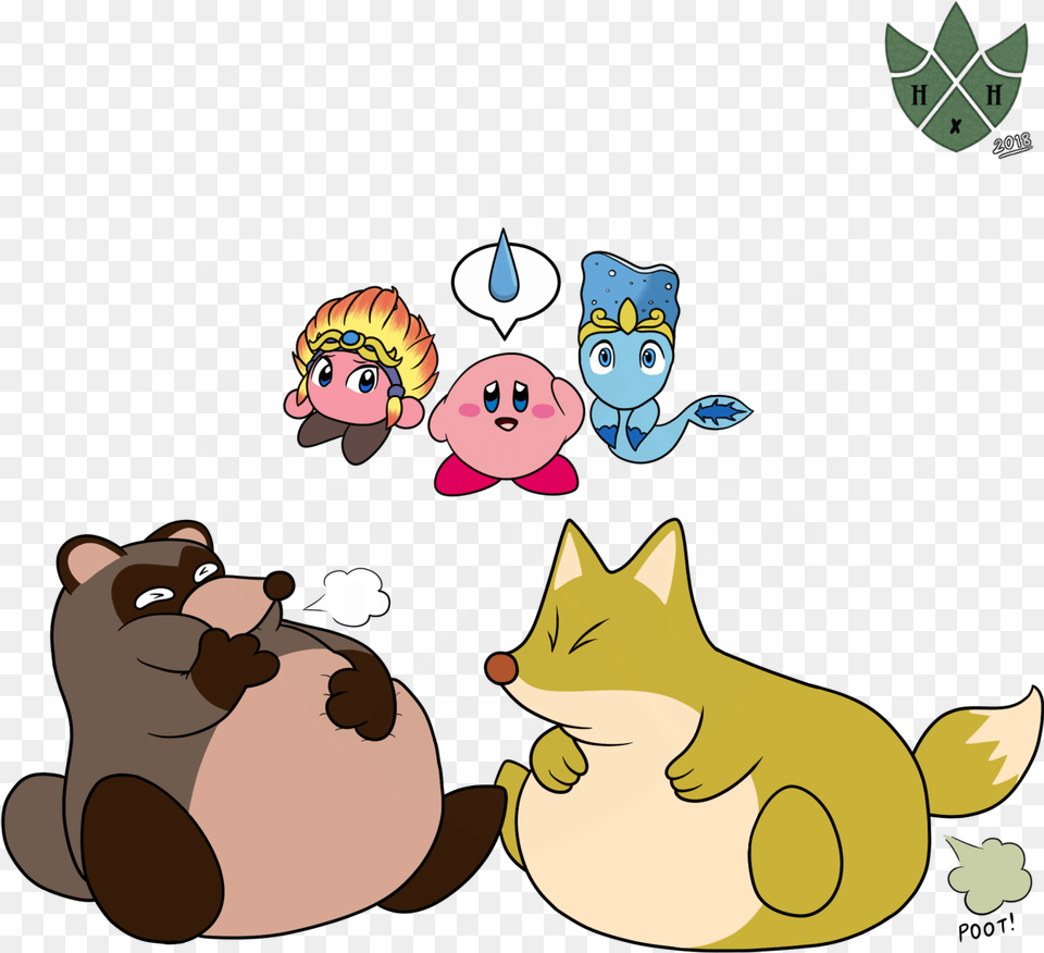 Chubby Bois Pon Amp Con After Helping Themselves To King Kirby Star Allies Pon And Con, Cartoon, Head, Baby, Person Free Transparent Png