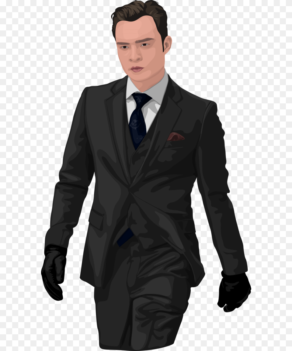Chuck Bass Tuxedo, Accessories, Tie, Suit, Formal Wear Free Png Download