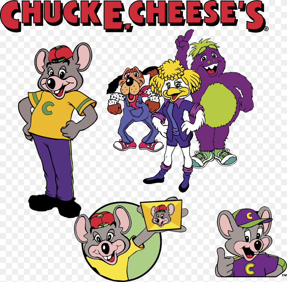 Chuck E Cheese, Book, Publication, Comics, Baby Free Png