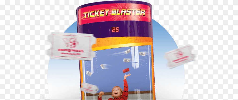 Chuck E Cheese Ticket Blaster, Baby, Person, Scoreboard Free Png Download