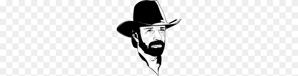 Chuck Norris, Gray Free Png