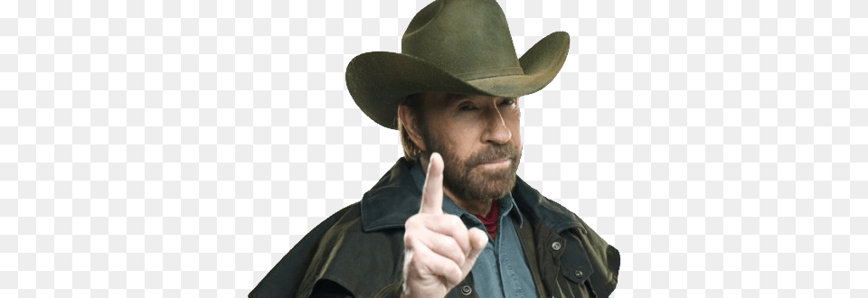 Chuck Norris, Clothing, Hat, Cowboy Hat, Adult Free Transparent Png
