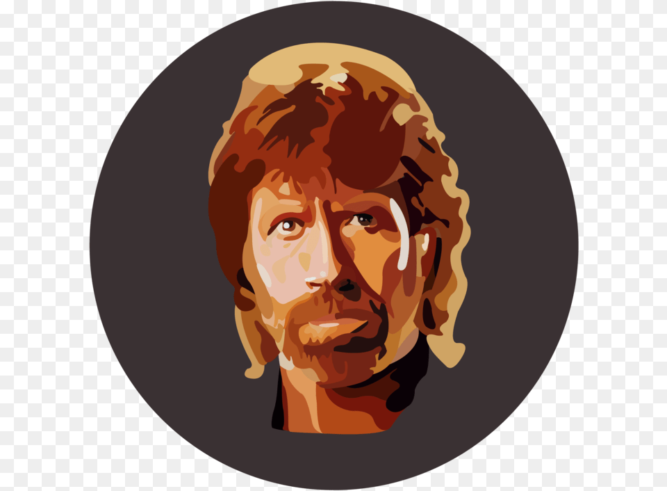 Chuck Norris By Chuck Norris, Portrait, Photography, Face, Head Png Image