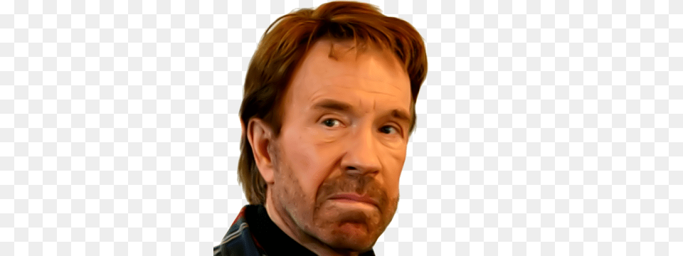 Chuck Norris Image, Beard, Face, Portrait, Head Free Png Download
