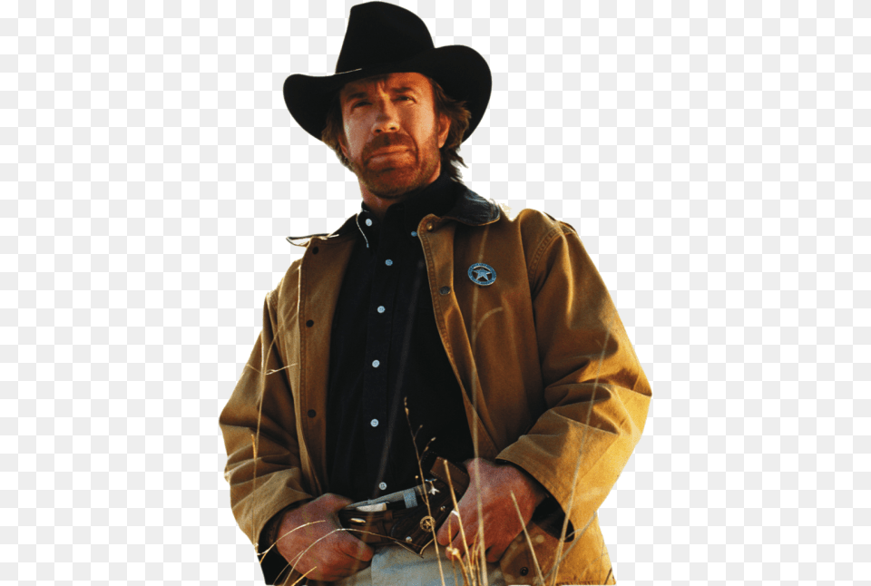 Chuck Norris Images Thanos Vs Chuck Norris, Clothing, Coat, Hat, Adult Free Transparent Png