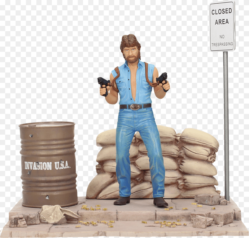 Chuck Norris Invasion Usa Figure, Accessories, Belt, Adult, Person Free Png Download