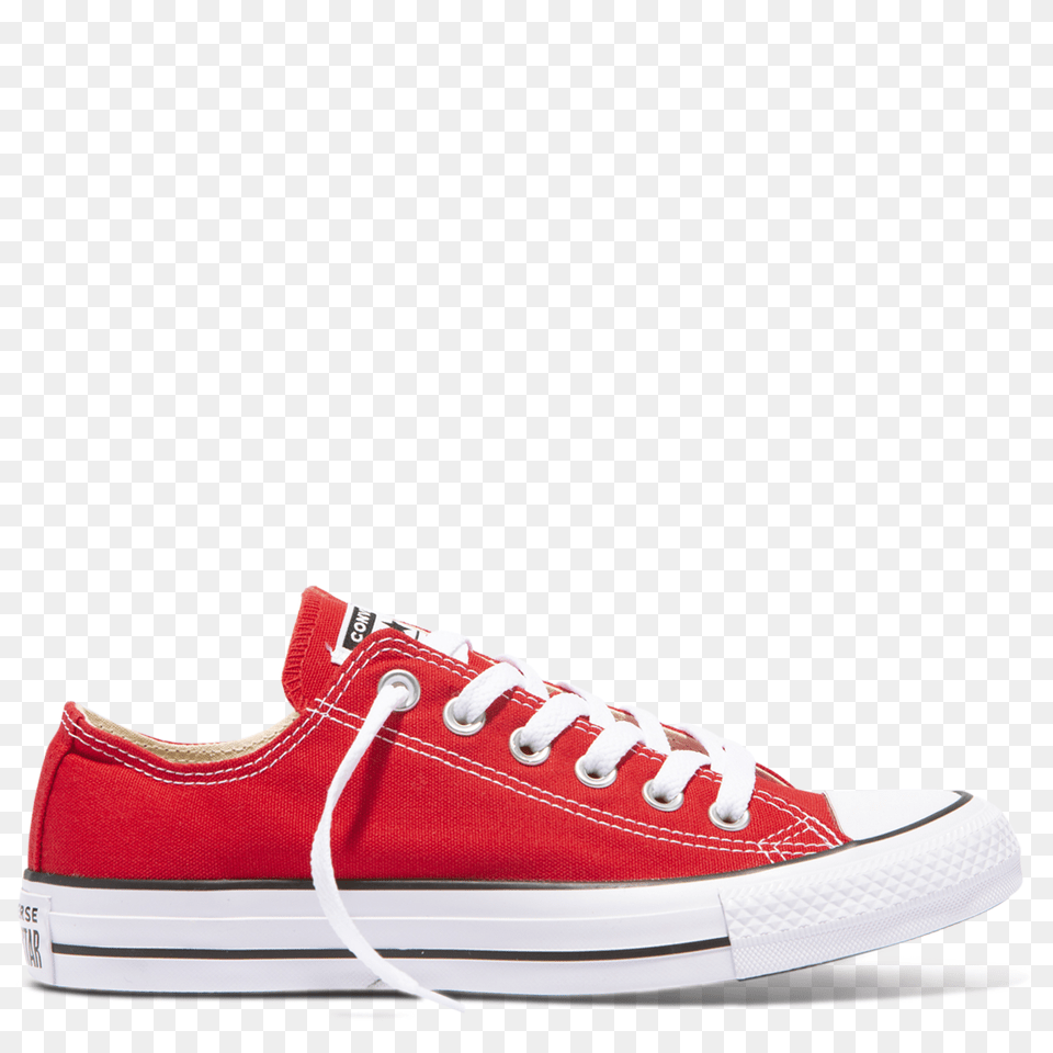 Chuck Taylor All Star Classic Colour Low Top Red Converse Australia, Canvas, Clothing, Footwear, Shoe Free Png Download
