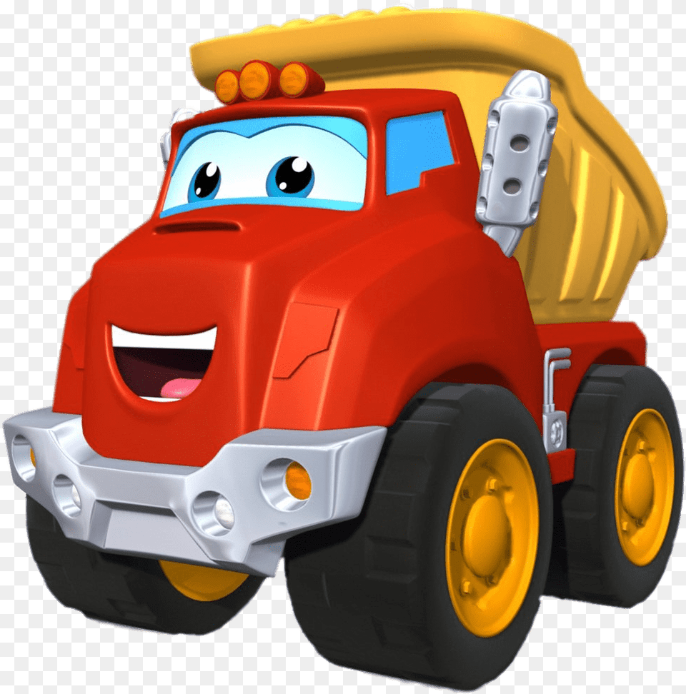 Chuck The Dump Truck Aventuras De Chuck Y Sus Amigos, Wheel, Machine, Tool, Plant Free Transparent Png