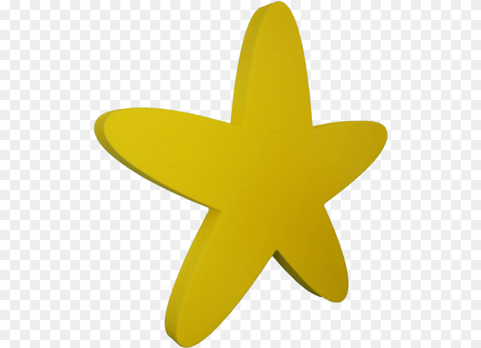 Chuck The Starfish Foam Pool Mat Starfish, Star Symbol, Symbol, Flower, Plant Free Png