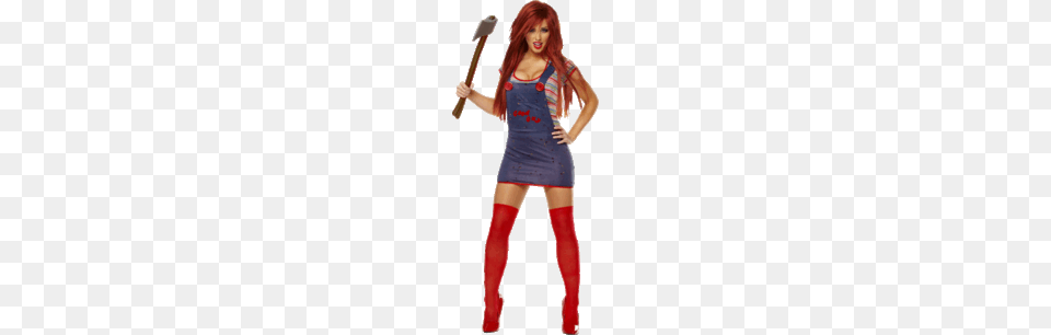 Chucky Fancy Dress, Clothing, Costume, Person, Female Png Image