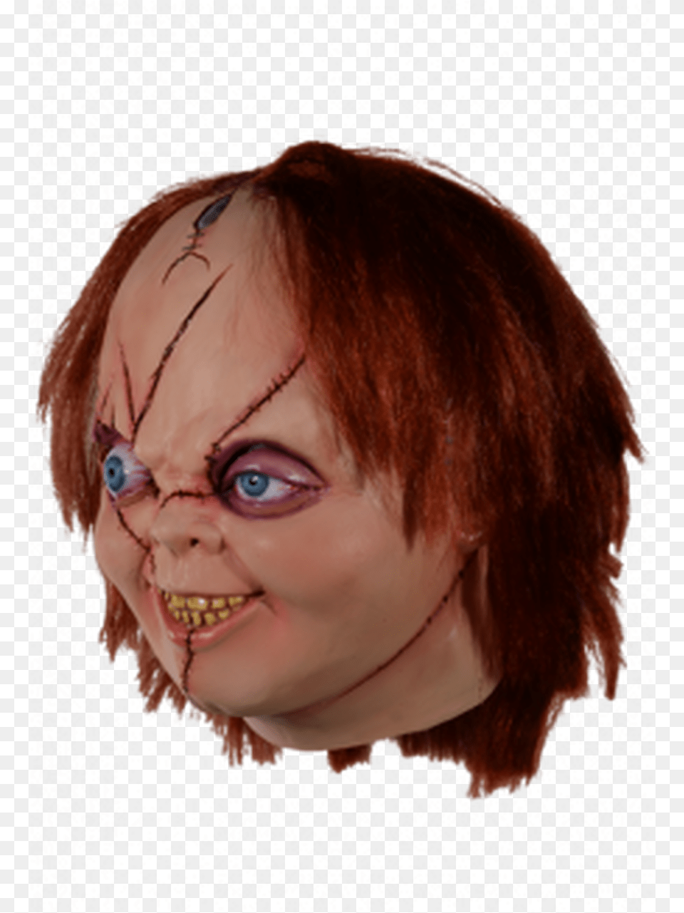 Chucky Mask, Adult, Face, Female, Head Free Png