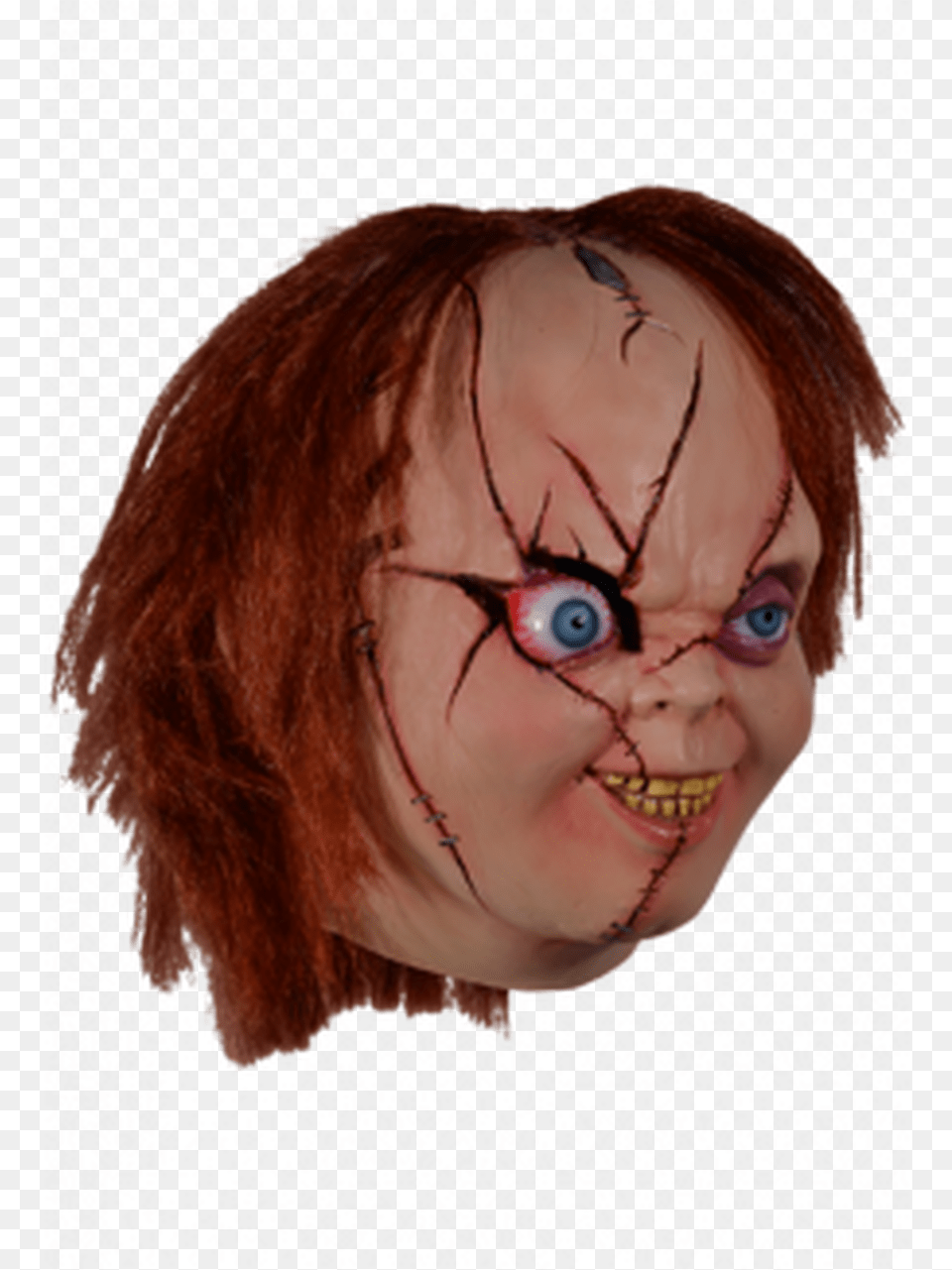 Chucky Version 2 Mask Chucky Masker, Adult, Face, Female, Head Free Png Download