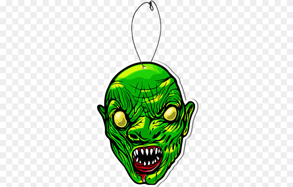 Chud The Sewer Monster Scare Freshener Chud, Accessories, Green, Earring, Jewelry Free Transparent Png