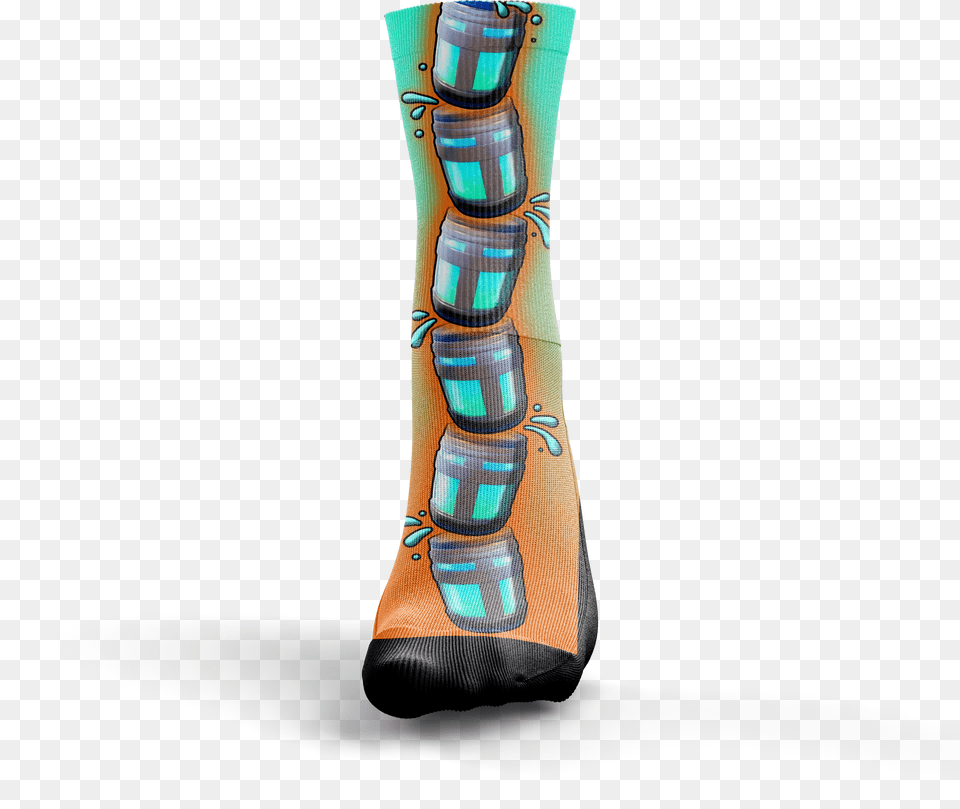 Chug Jug Neon Battle Royale Socks Free Png