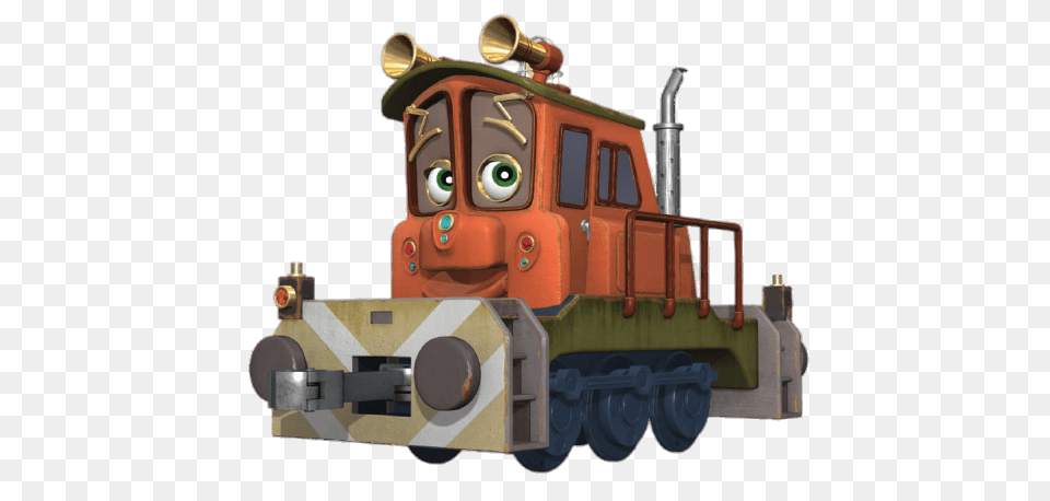 Chuggington Character Calley The Shunting Engine, Vehicle, Transportation, Train, Railway Free Png