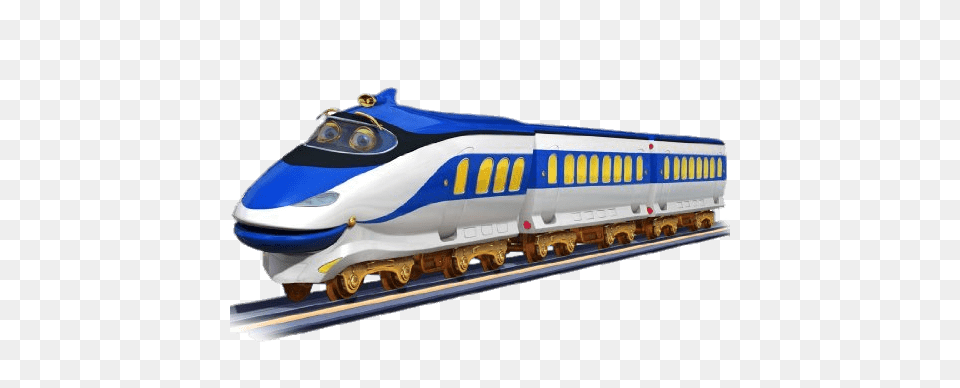 Chuggington Character Hanzo The Shinkansen, Railway, Train, Transportation, Vehicle Free Png Download