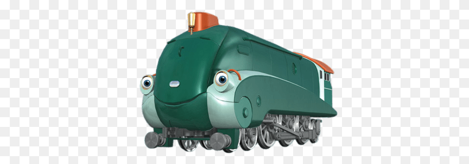 Chuggington Character Olwin The Steam Locomotive, Railway, Train, Transportation, Vehicle Png