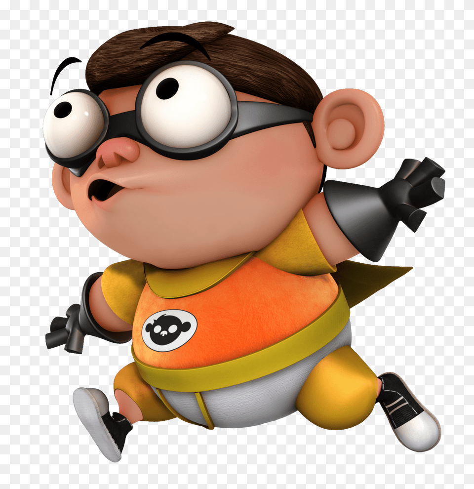 Chum Chum Running, Cartoon, Plush, Toy, Face Png