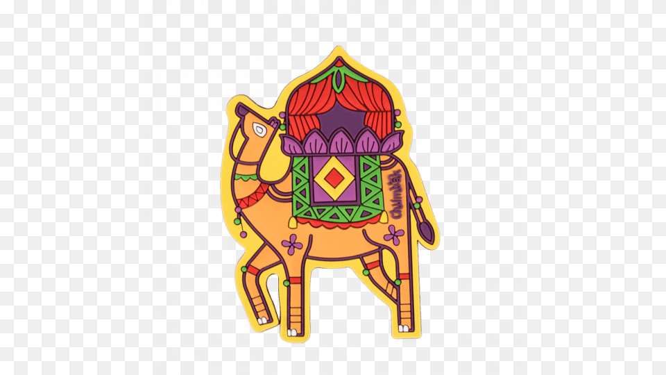Chumbak Royal Camel Magnet, Pattern Png