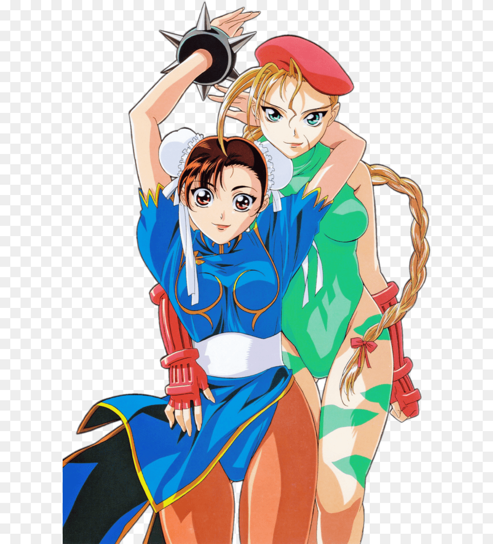 Chun Li And Cammy By Hes6789 Chun Li Street Fighter, Book, Comics, Publication, Adult Free Png