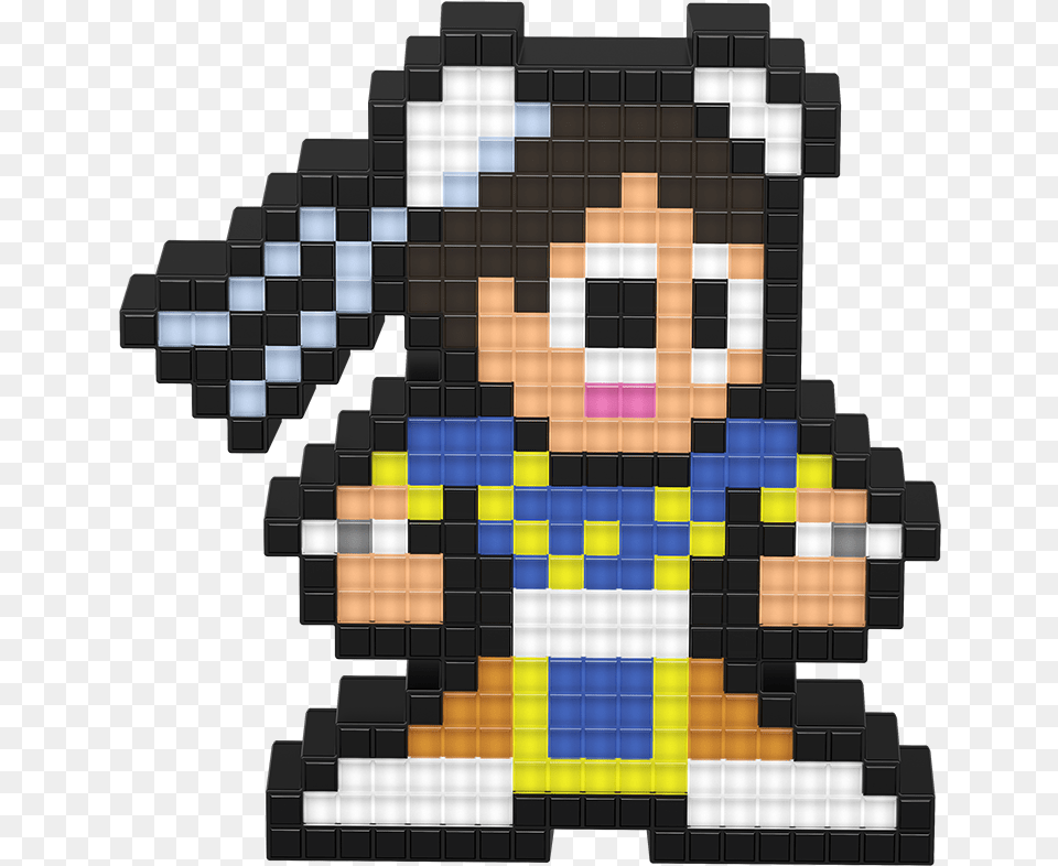 Chun Li Pixel Pals Chun Li, Toy, Art, Pattern, Tile Free Png Download