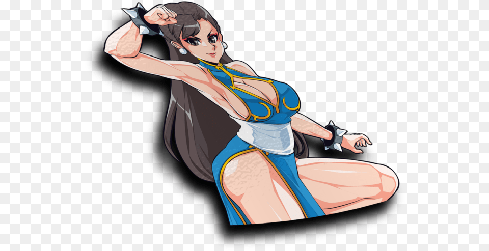 Chun Li Waifu, Book, Comics, Publication, Adult Png Image