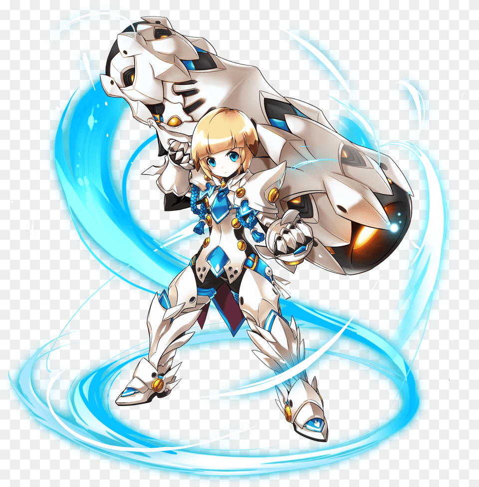 Chungportraitfull Elsword Chung Cute Iron Paladin Free Png