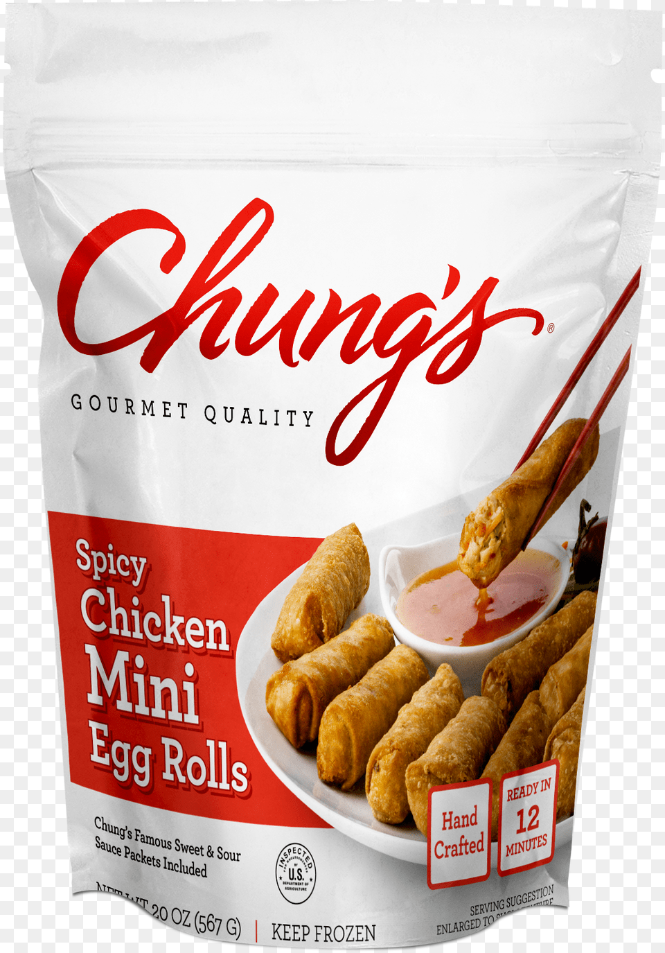 Chungs Egg Rolls Shrimp 4 Egg Rolls 12 Oz, Food, Fried Chicken, Nuggets Free Png