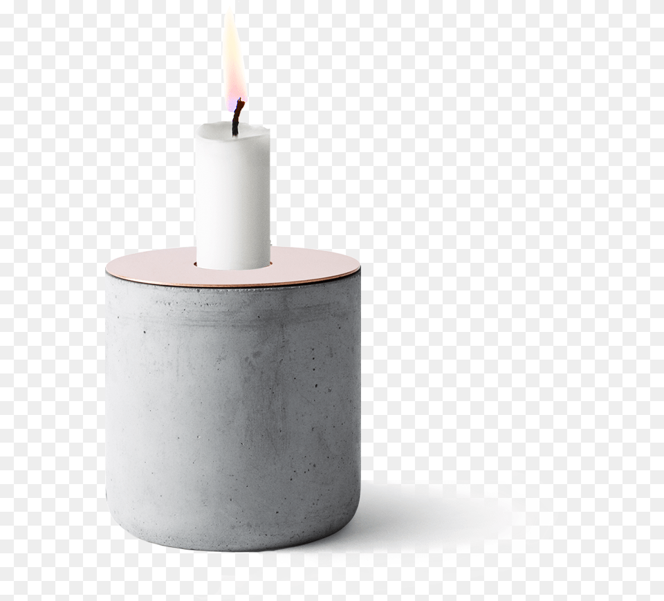 Chunk Of Concrete Candleholder Unity Candle Free Transparent Png