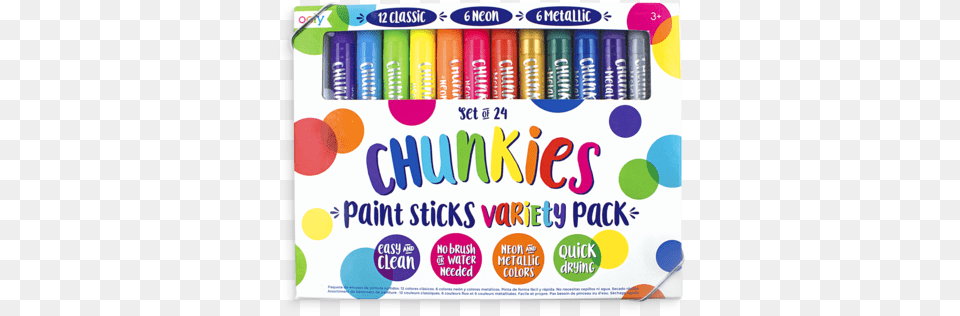 Chunkies Paint Sticks Variety Pack Ooly Chunkies Paint Sticks Scout Amp Co, Marker Free Transparent Png