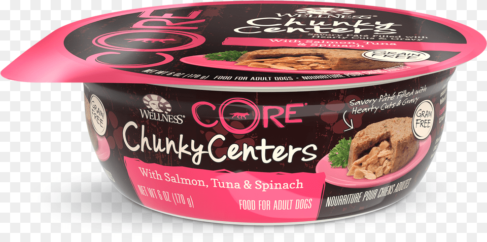 Chunky Centers Salmon Tuna Spinach Wellness Core Chunky Centers, Cream, Dessert, Food, Ice Cream Png Image