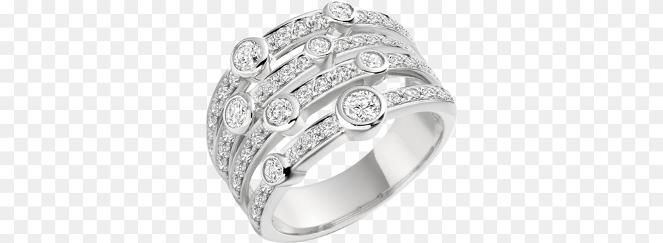 Chunky White Gold Diamond Band Chunky Gold Ring With Diamond, Accessories, Jewelry, Silver, Gemstone Png Image