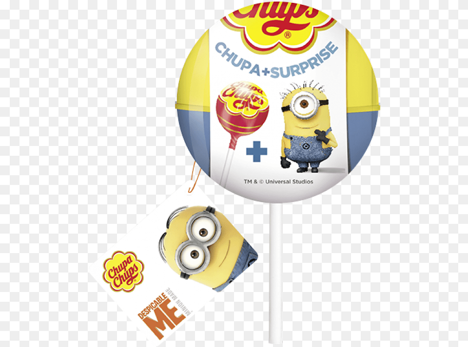 Chupa Chups Surprise Minions Kapsel Chupa Chups Surprise Minions, Candy, Food, Sweets, Lollipop Free Transparent Png