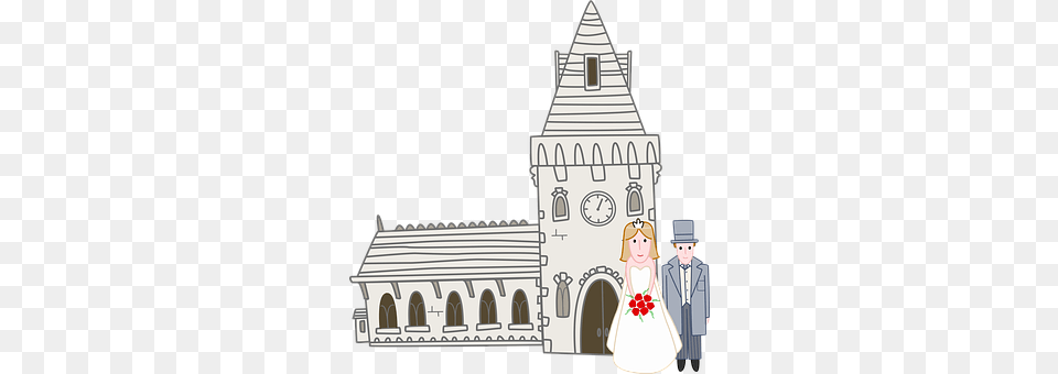 Church Male, Person, Tower, Clock Tower Png Image