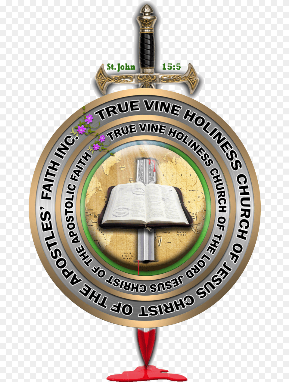 Church Bell, Badge, Logo, Symbol, Sword Free Png