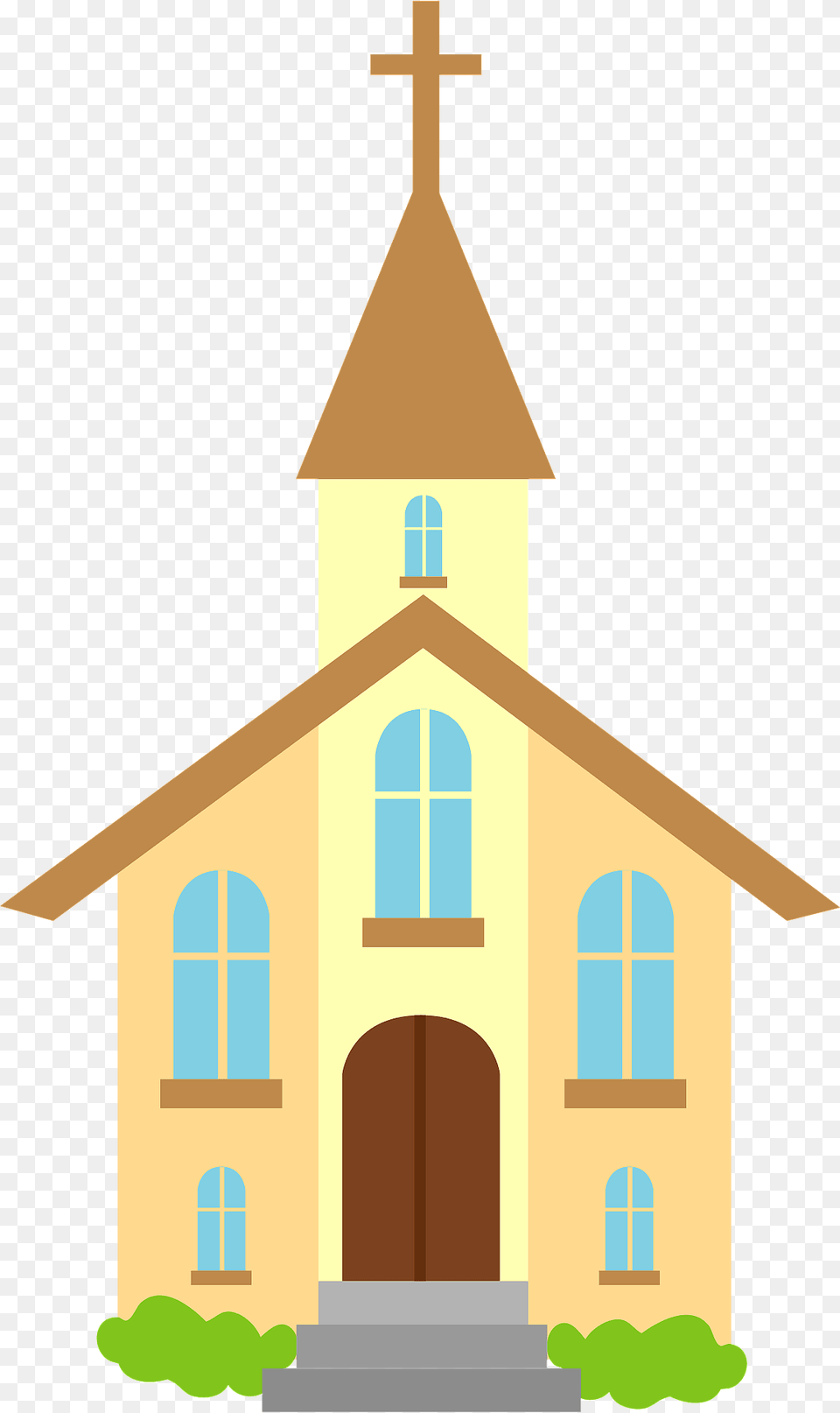 Church Building Clipart, Architecture, Cathedral, Cross, Symbol Png Image