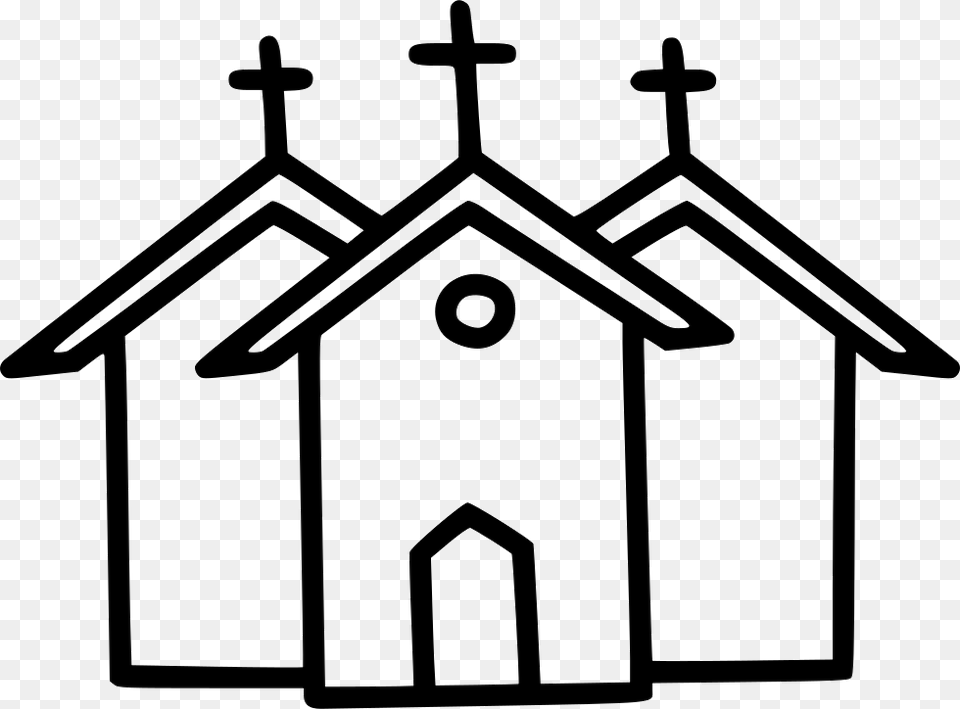 Church Christian Christianity Institution Building, Cross, Symbol Free Png Download