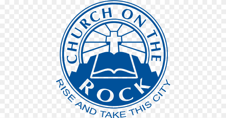 Church Church On The Rock, Logo, Badge, Symbol, Emblem Png