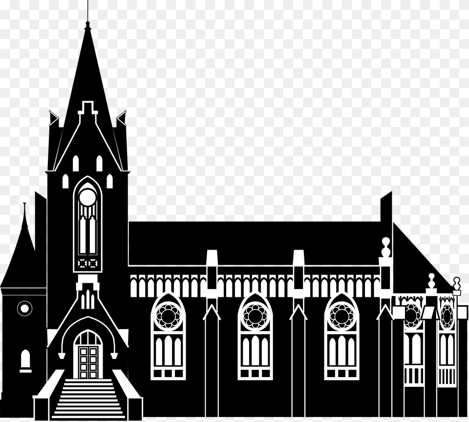 Church Clipart, Architecture, Building, Cathedral, Clock Tower Free Transparent Png