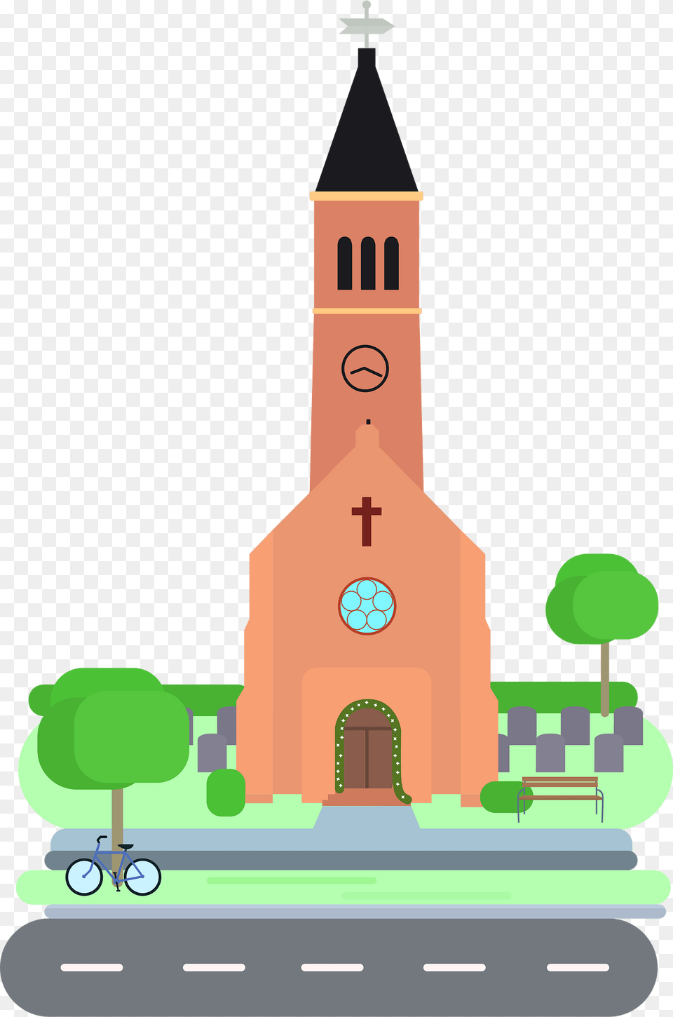 Church Clipart, Architecture, Tower, Clock Tower, Building Free Transparent Png