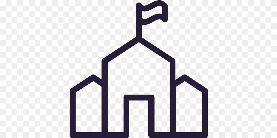 Church Colored, Cross, Symbol, Hanger Free Transparent Png