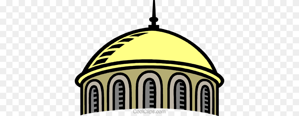 Church Dome Building Royalty Vector Clip Art Illustration, Architecture, Outdoors Free Png Download