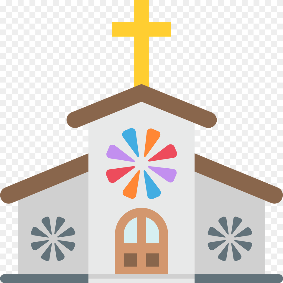 Church Emoji Clipart, Cross, Symbol, Altar, Architecture Png