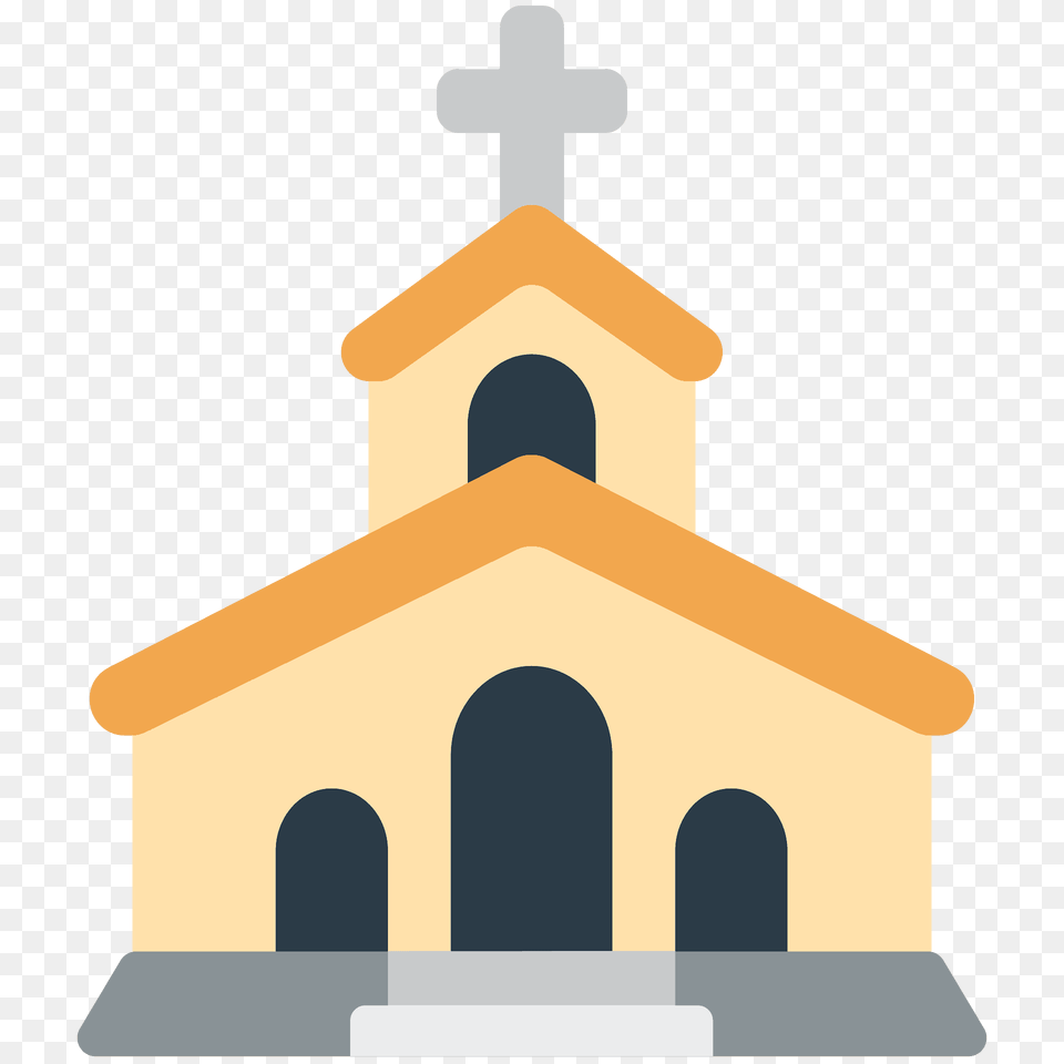 Church Emoji Clipart, Architecture, Building, Cathedral, Cross Free Png
