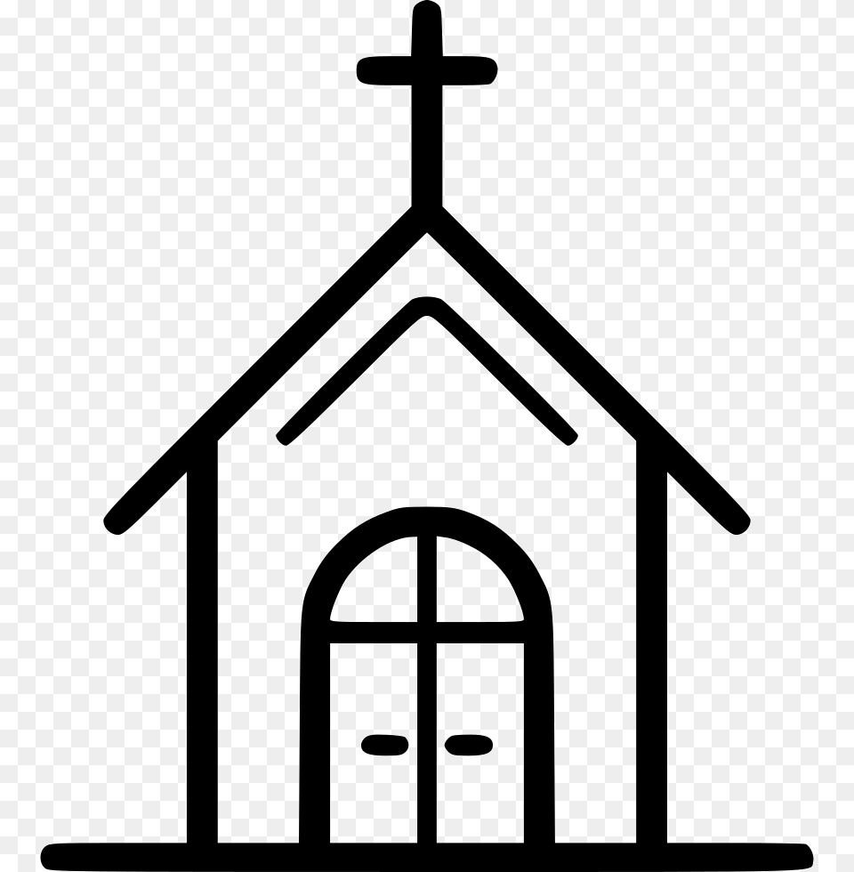 Church Icon, Cross, Symbol Png
